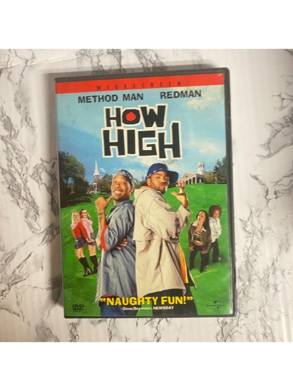 How High (Widescreen) DVD — Green and Blue Cover